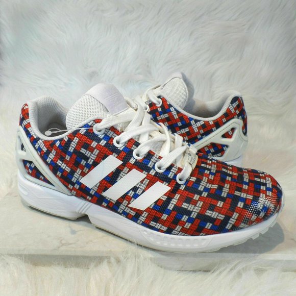 Sale! 精悍!! Adidas ☆ PARIS BLUE, RED & WHITE GS) adidas originals ZX 700 HD 'White Bold Blue Solar Red